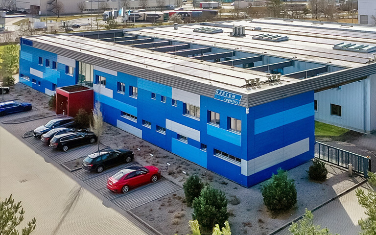 Überblick über den Standort Wackersdorf von System Logistics von 2014